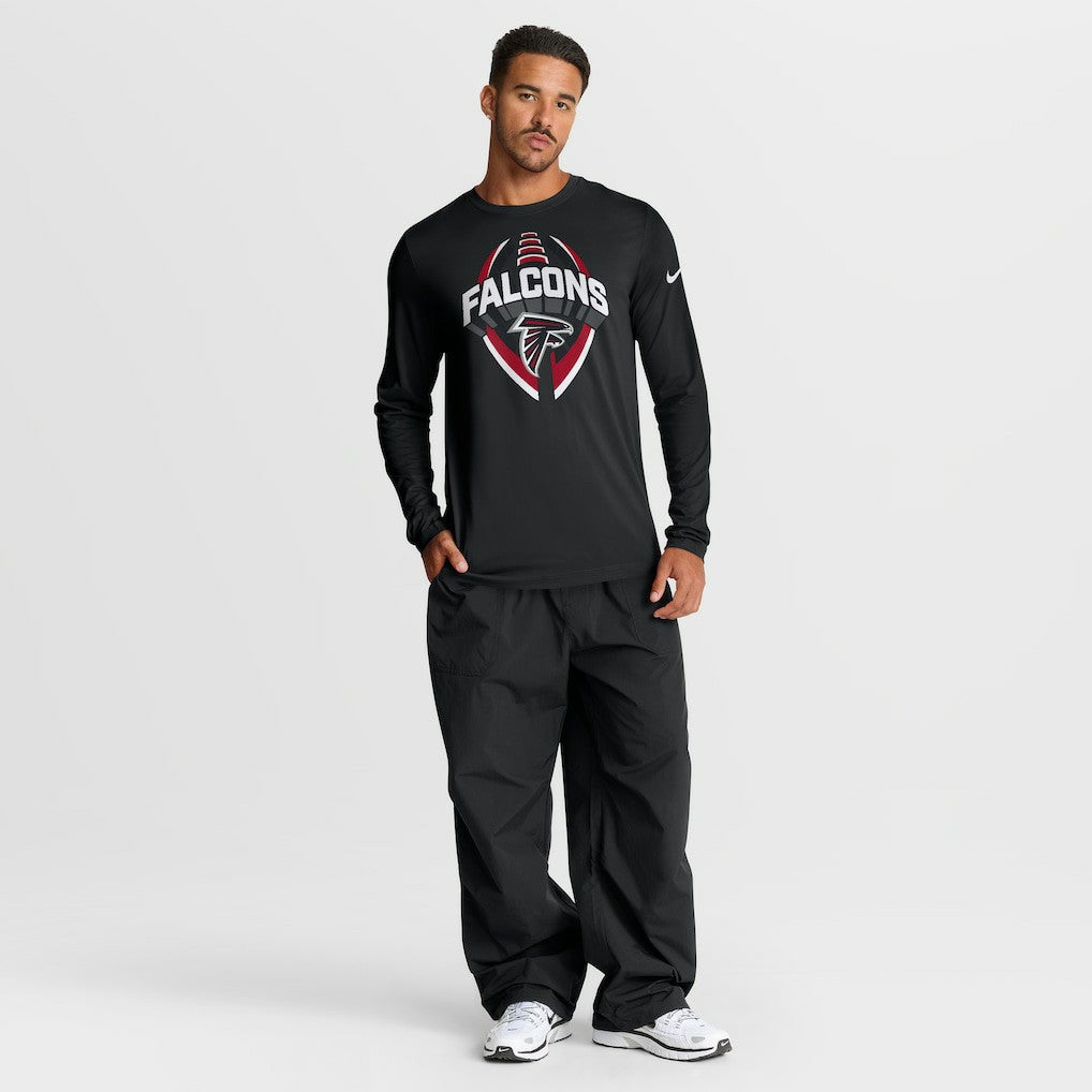 Atlanta Falcons Primetime Legend Icon Performance Long Sleeve T-Shirt - Black | Nike online