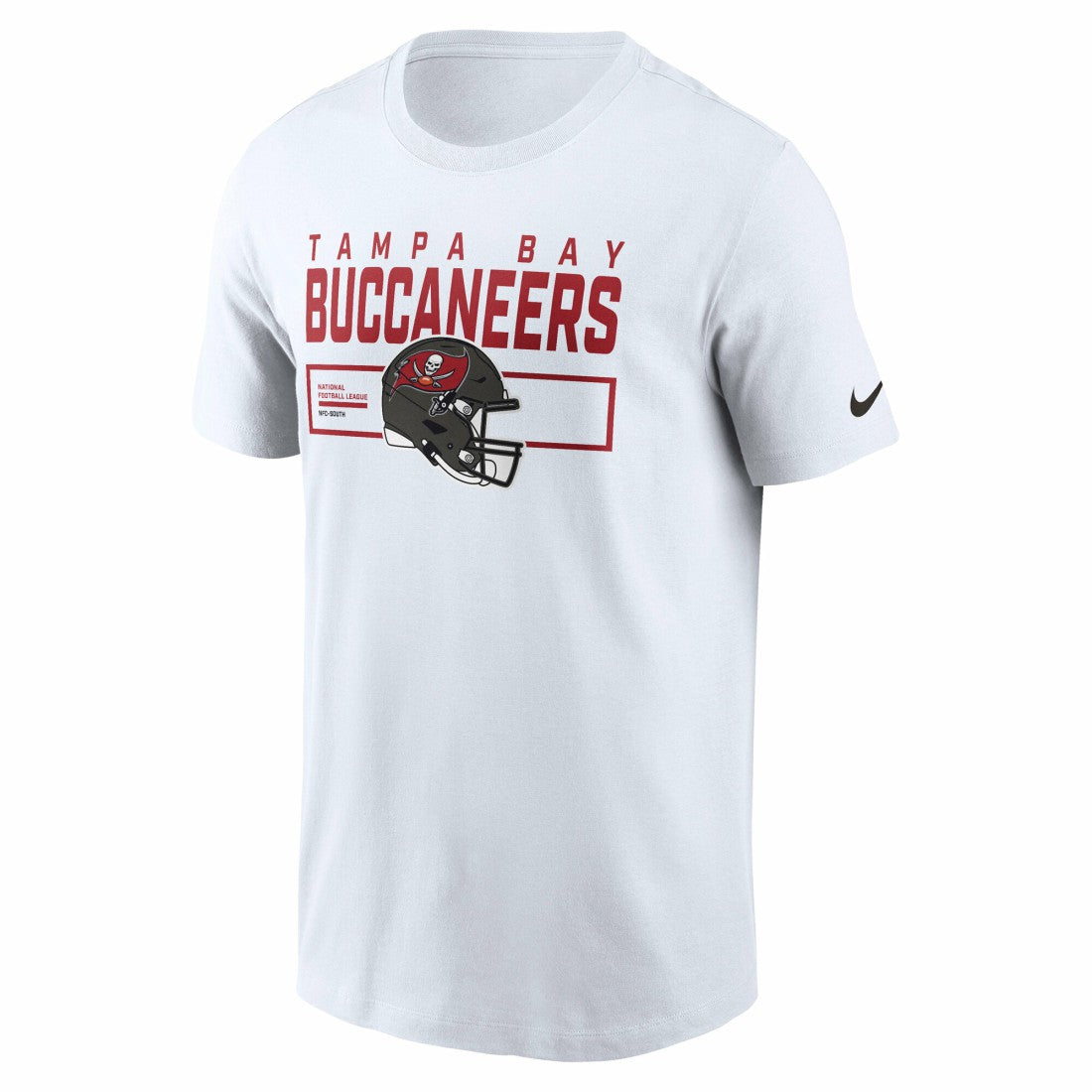 Tampa Bay Buccaneers Primetime Helmet Essential T-Shirt - White | Nike outlet