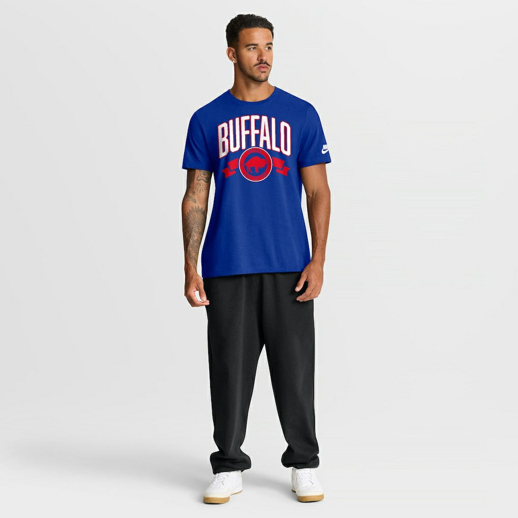 Buffalo Bills Rewind Front and Back Hit Essential T-Shirt - Royal | Nike online