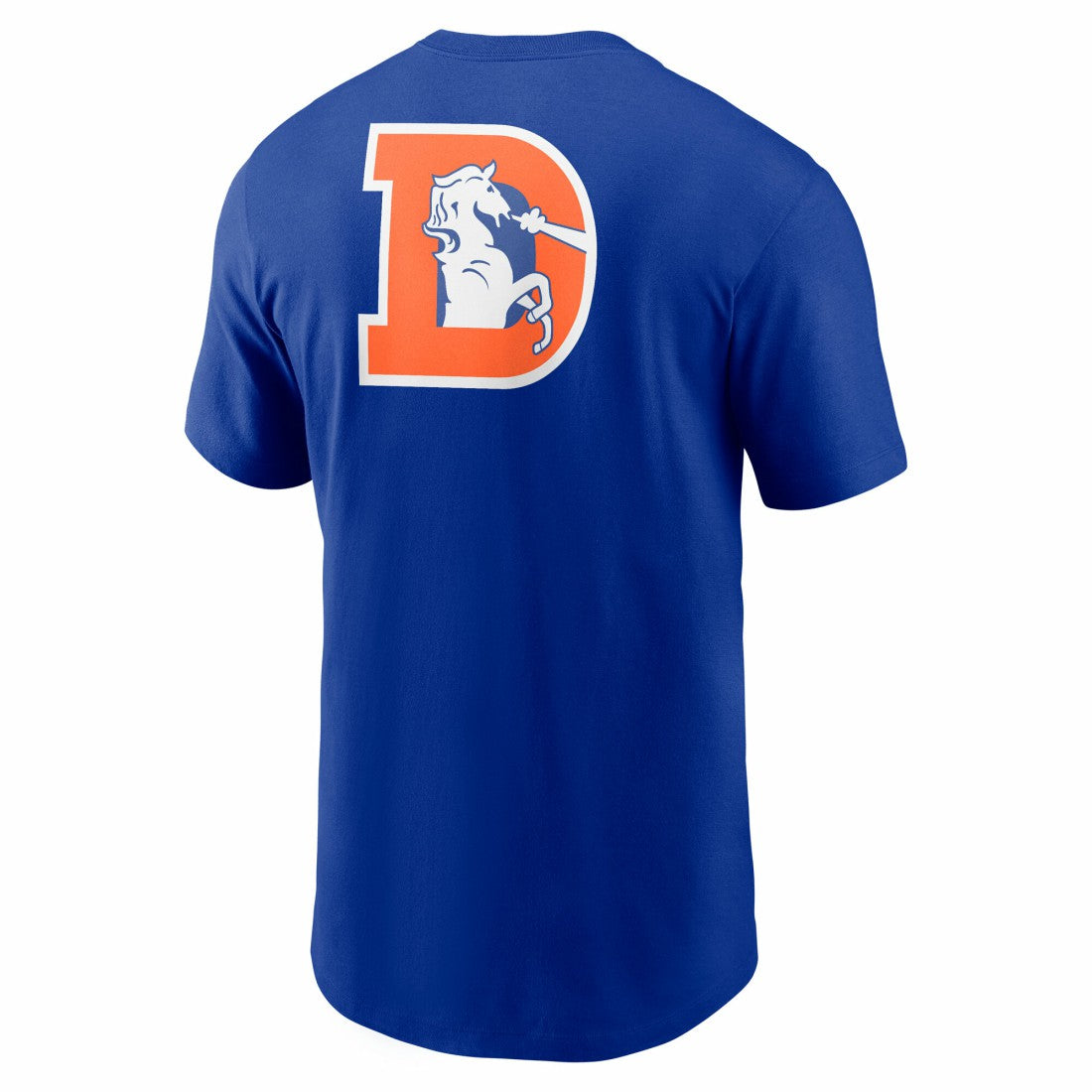 Denver Broncos Rewind Front and Back Hit Essential T-Shirt - Royal | Nike online