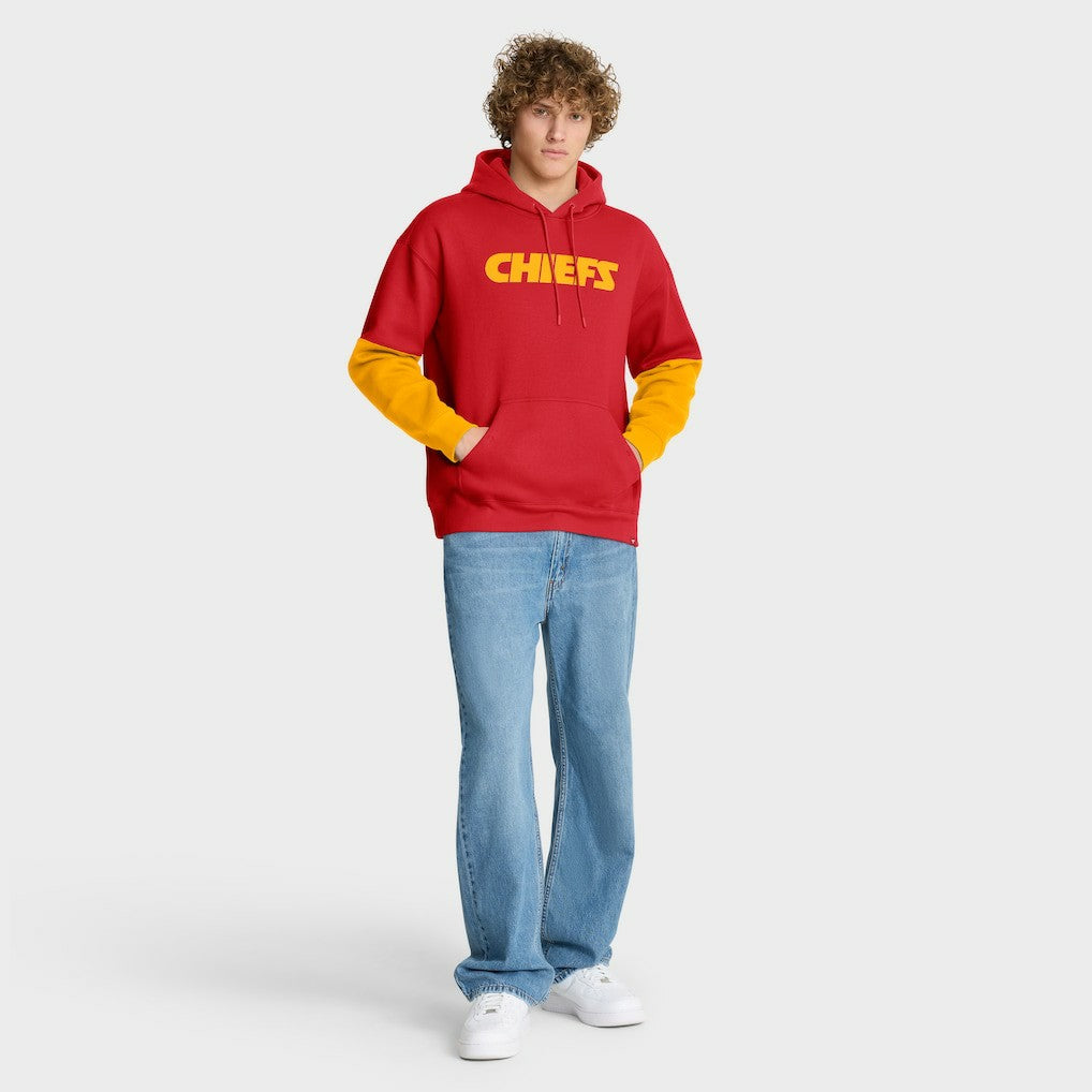 Kansas City Chiefs Helmet Pullover Hoodie - Red for sale