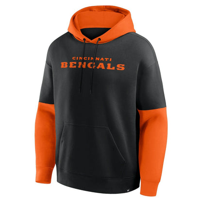 Cincinnati Bengals Helmet Pullover Hoodie - Black outlet
