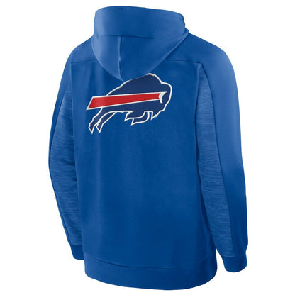 Buffalo Bills Checkdown Pass Full-Zip Hoodie - Royal sale