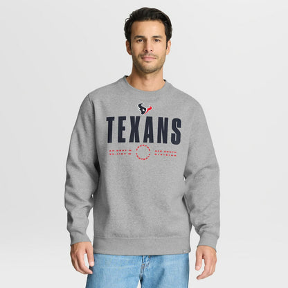 Houston Texans Direct Handoff Legacy Pullover Sweatshirt - Heather Gray online