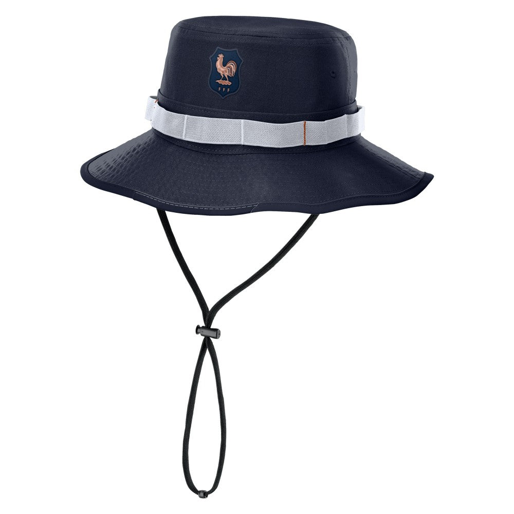 France National Team Unisex Apex Boonie Performance Bucket Hat - Navy | Nike online