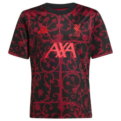 Liverpool Youth 2025/26 Pre-Match AEROREADY Top - Black | Adidas online