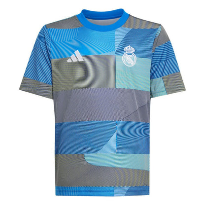 Real Madrid Youth 2025/26 Pre-Match AEROREADY Top - Blue | Adidas for sale