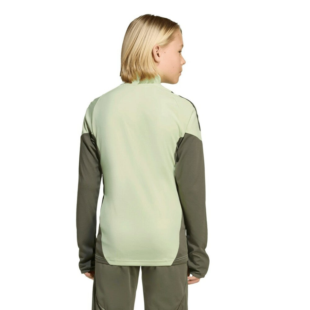 Real Madrid Youth 2025/26 Training AEROREADY Quarter-Zip Pullover - Green | Adidas for sale