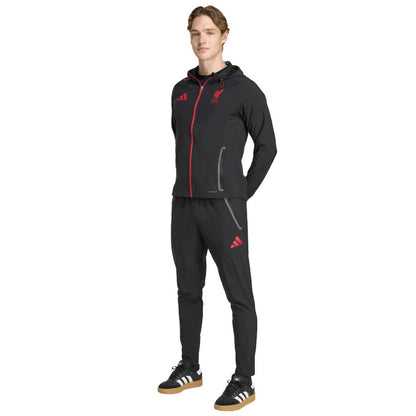 Liverpool 2025/26 Tiro Vis Tech Travel Pants - Black | Adidas for sale
