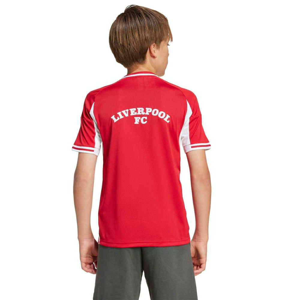 Liverpool Youth Full-Button Baseball Jersey - Red | Adidas online
