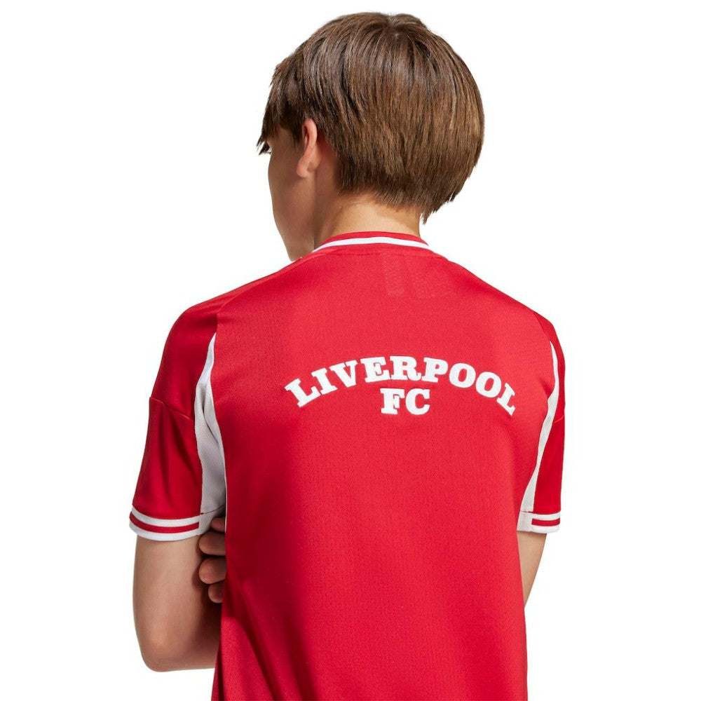 Liverpool Youth Full-Button Baseball Jersey - Red | Adidas online