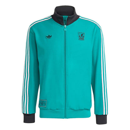 Liverpool Terrace Icons Full-Zip Track Jacket - Green | Adidas shop