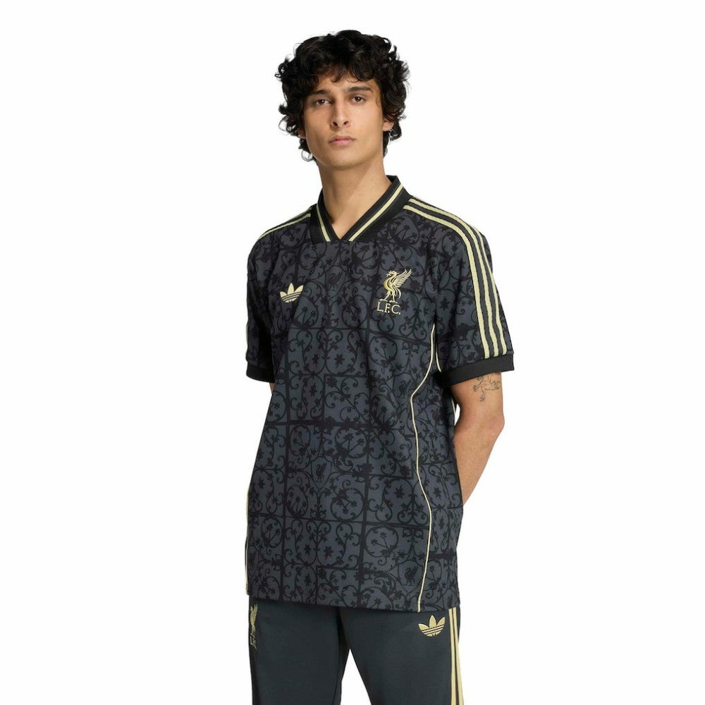 Liverpool Unisex Lifestyler Fashion Jersey - Gray | Adidas cheap