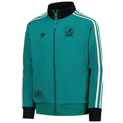 Liverpool Youth Terrace Icons Full-Zip Track Jacket - Green | Adidas outlet