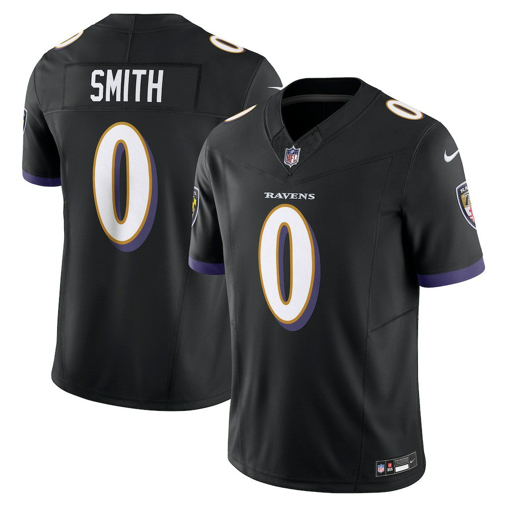 Roquan Smith Baltimore Ravens Alternate Vapor F.U.S.E. Limited Jersey - Black | Nike for sale