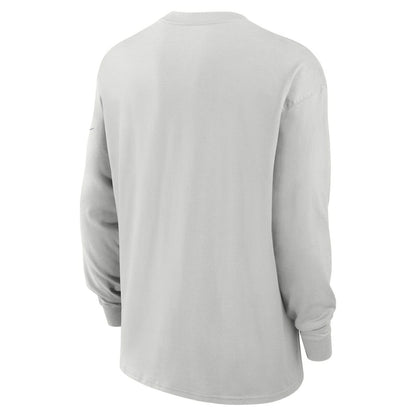 Baltimore Ravens Essential Heavy Max90 Long Sleeve T-Shirt - Gray | Nike for sale