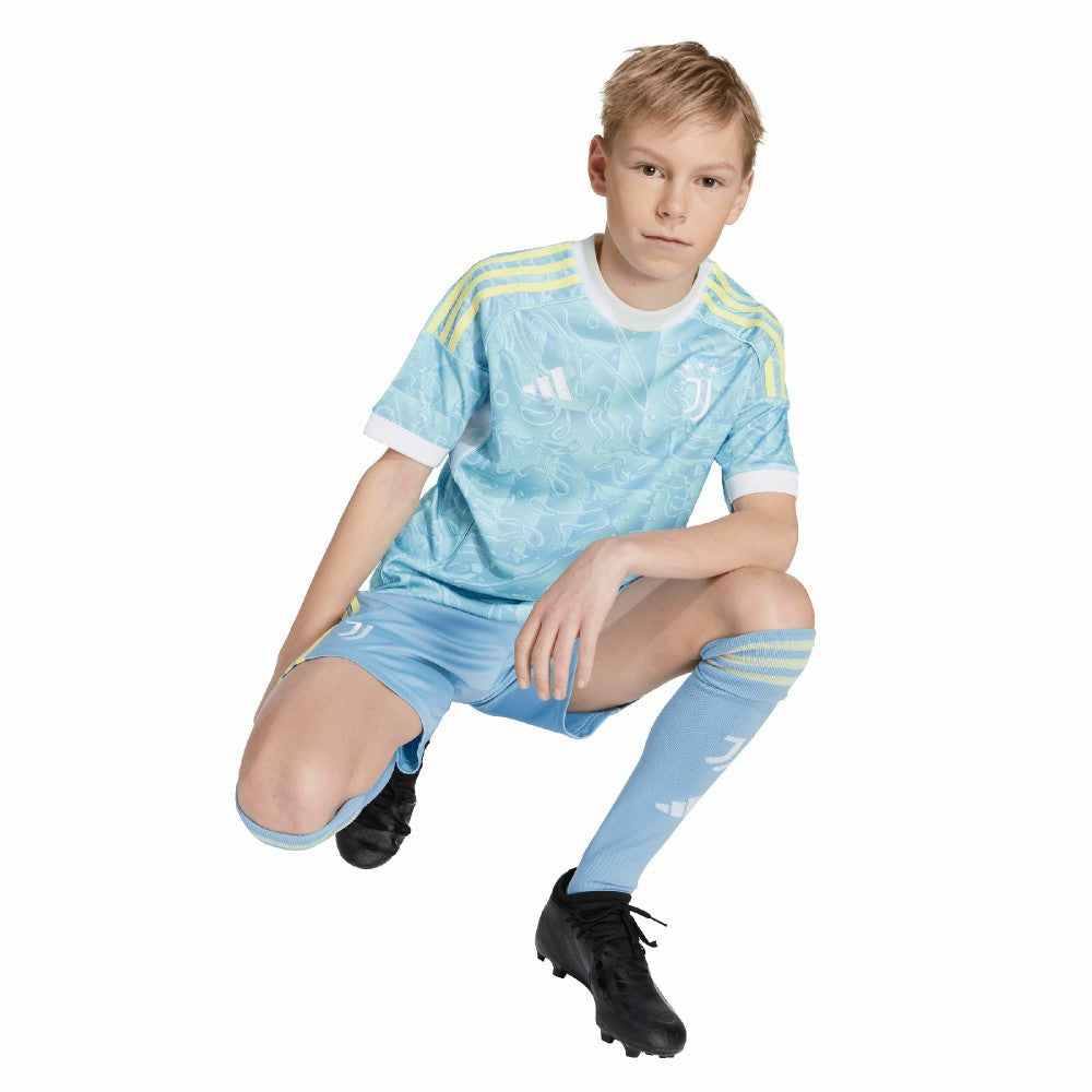Juventus Youth 2025/26 Away Replica Jersey - Blue | Adidas on sale