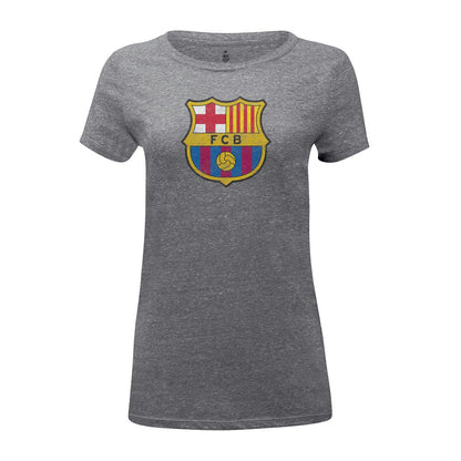 Barcelona 1863FC Women's Color Badge Tri-Blend T-Shirt - Heather Gray sale