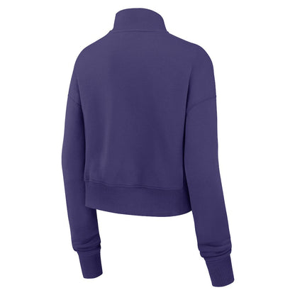 Baltimore Ravens Women's Primetime Phoenix Half-Zip Sweatshirt - Purple | Nike discount