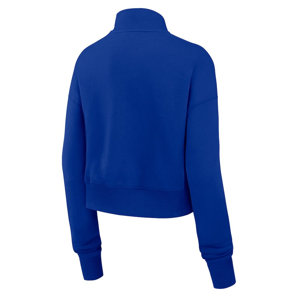 Buffalo Bills Women's Primetime Phoenix Half-Zip Sweatshirt - Royal | Nike for sale