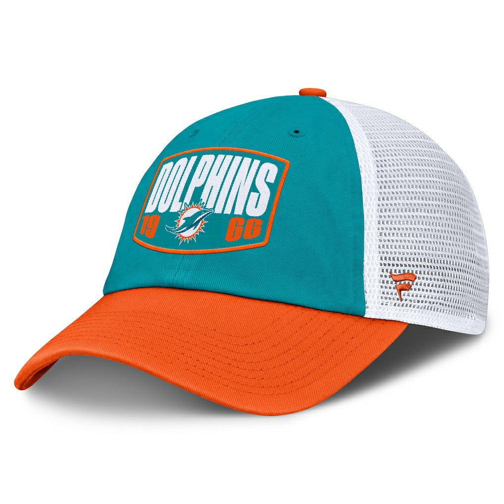 Miami Dolphins Franchise Trucker Adjustable Hat - Aqua/Orange discount