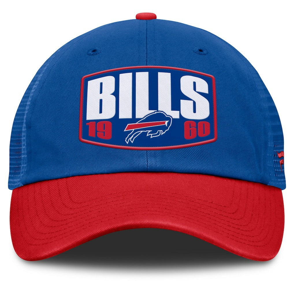 Buffalo Bills Franchise Trucker Adjustable Hat - Royal/Red on sale