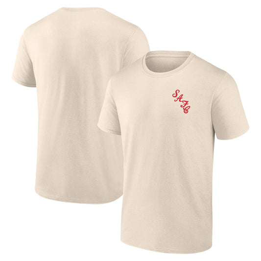 Sunderland Essentials Small Crest Vintage Logo T-Shirt / Whitecap Gray / Mens on sale