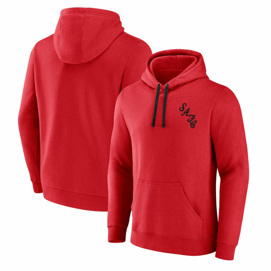 Sunderland Essentials Small Crest Overhead Hoodie / Athletic Red / Mens shop
