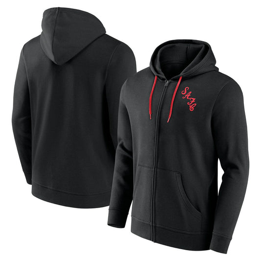 Sunderland Essentials Small Crest Full Zip Hoodie / Black / Mens outlet