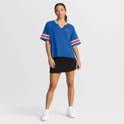 Buffalo Bills Women's Redzone Curl Route T-Shirt - Royal sale