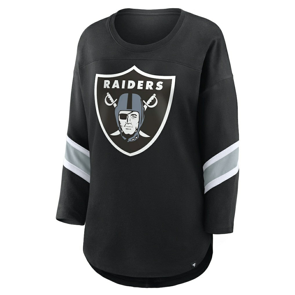 Las Vegas Raiders Women's Redzone 3/4-Sleeve T-Shirt - Black online