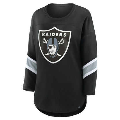 Las Vegas Raiders Women's Redzone 3/4-Sleeve T-Shirt - Black online