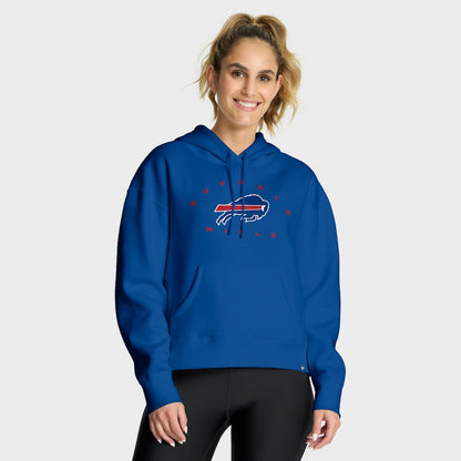 Buffalo Bills Women's Eligible Receiver Legacy Pullover Hoodie - Royal discount