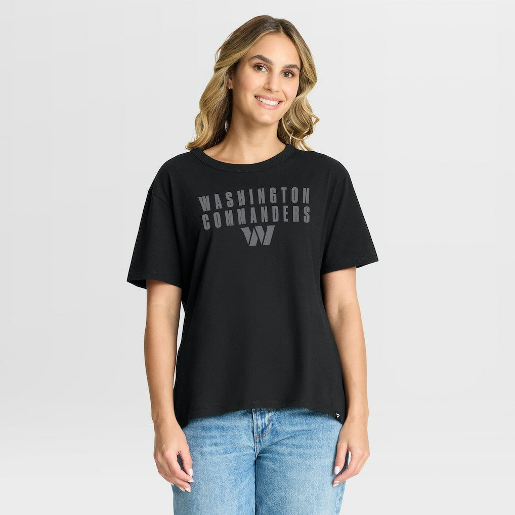 Washington Commanders Women's Blackout Kneel Down Legacy T-Shirt - Black online