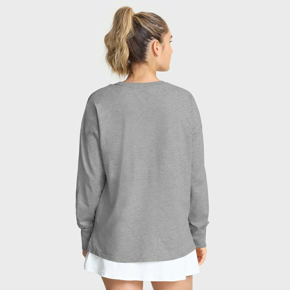 Philadelphia Eagles Women's Hometown Legacy Long Sleeve T-Shirt - Heather Gray discount