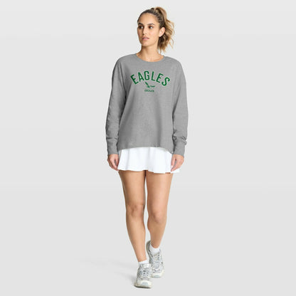 Philadelphia Eagles Women's Hometown Legacy Long Sleeve T-Shirt - Heather Gray discount