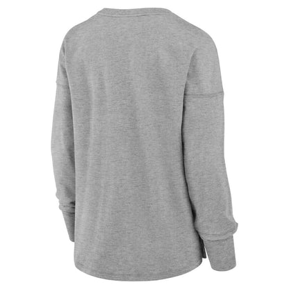 Philadelphia Eagles Women's Hometown Legacy Long Sleeve T-Shirt - Heather Gray discount