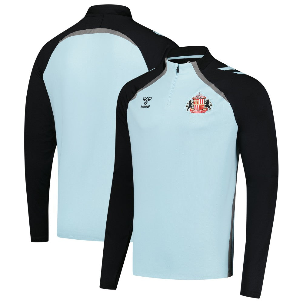 Sunderland Hummel Training Half Zip - Blue cheap