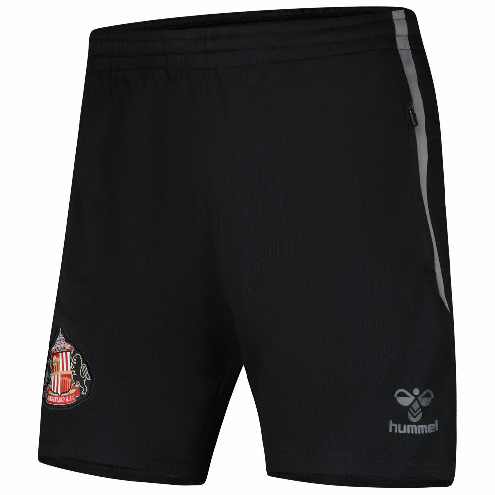 Sunderland Hummel Training Shorts / Black / Kids for sale