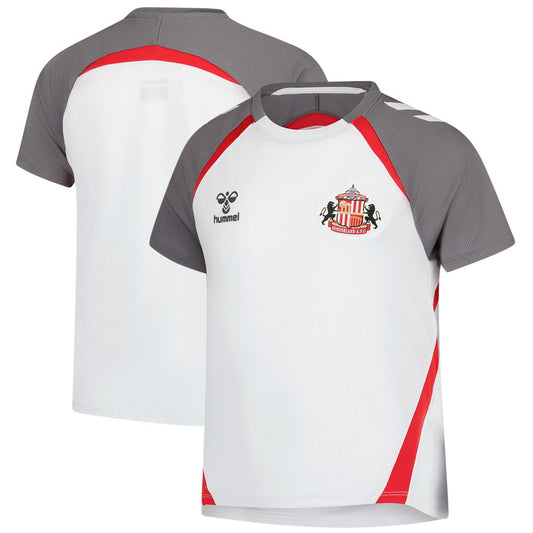 Sunderland Hummel Training Jersey / White / Kids on sale