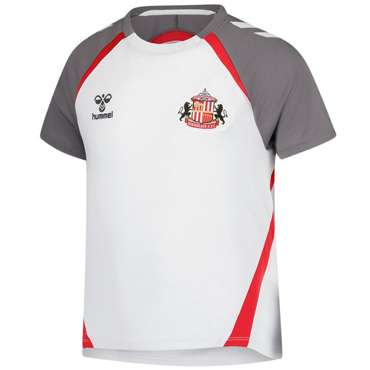Sunderland Hummel Training Jersey / White / Kids on sale