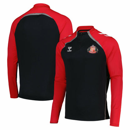 Sunderland Hummel Training Half Zip - Black online
