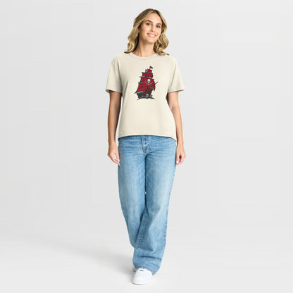 Tampa Bay Buccaneers Women's Dove Legacy T-Shirt - Cream cheap