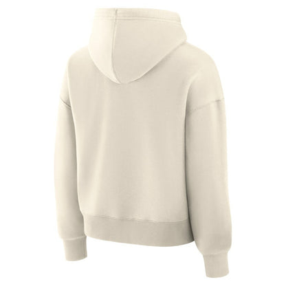 New York Jets Women's Dove Legacy Pullover Hoodie - Cream on sale