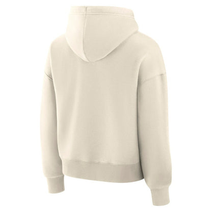 Kansas City Chiefs Women's Dove Legacy Pullover Hoodie - Cream outlet