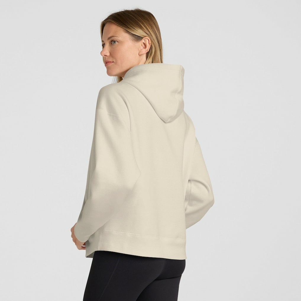 Kansas City Chiefs Women's Dove Legacy Pullover Hoodie - Cream outlet