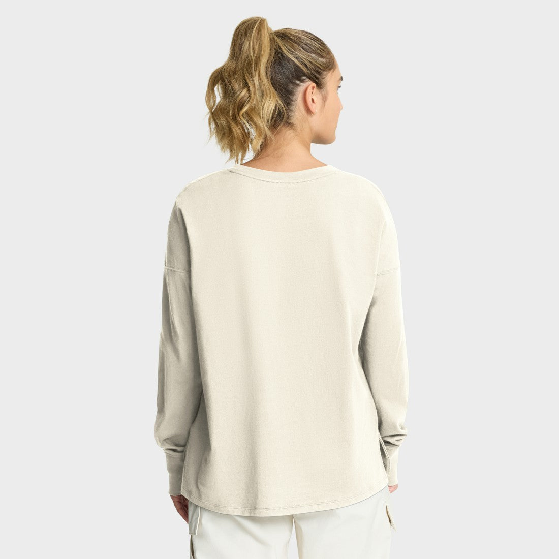 Tampa Bay Buccaneers Women's Dove Legacy Long Sleeve T-Shirt - Cream on sale