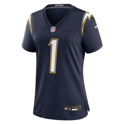 Quentin Johnston Los Angeles Chargers Women's Alternate Super Chargers Game Jersey - Navy | Nike outlet