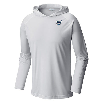 Charlotte Hornets Terminal Tackle Long Sleeve Hoodie T-Shirt - White | Columbia sale