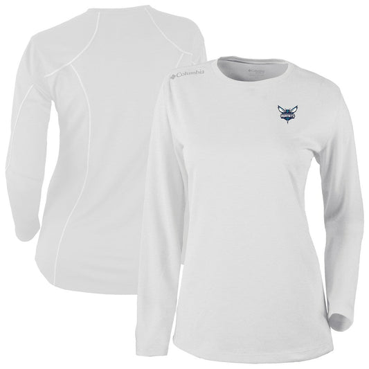 Charlotte Hornets Women's Omni-Wick Shotgun Pullover Top - White | Columbia sale
